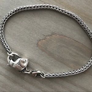 Trollbeads Big Fish Lock w/ Bracelet